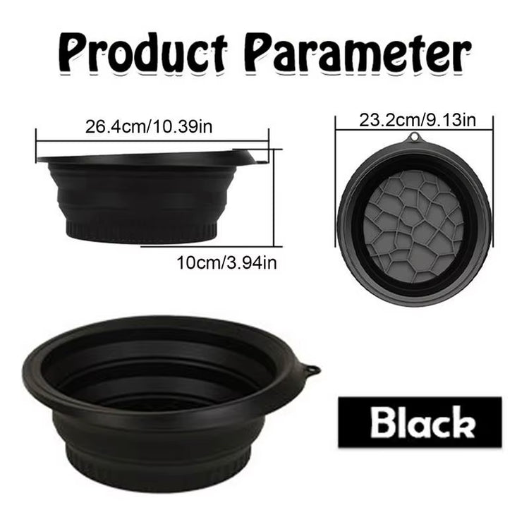 Protable Face Ice Bath Bowl for Facials Plunge Dipping Face Folding Ice Facials Washbasin Facials Skin Care Tool for Home Travel