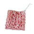 Soft Exfoliating 2-In-1 Bath Loofah - Bath Ball Towel + Drawstring Soap Closure, Reusable Mesh Shower Sponge for Skin Care