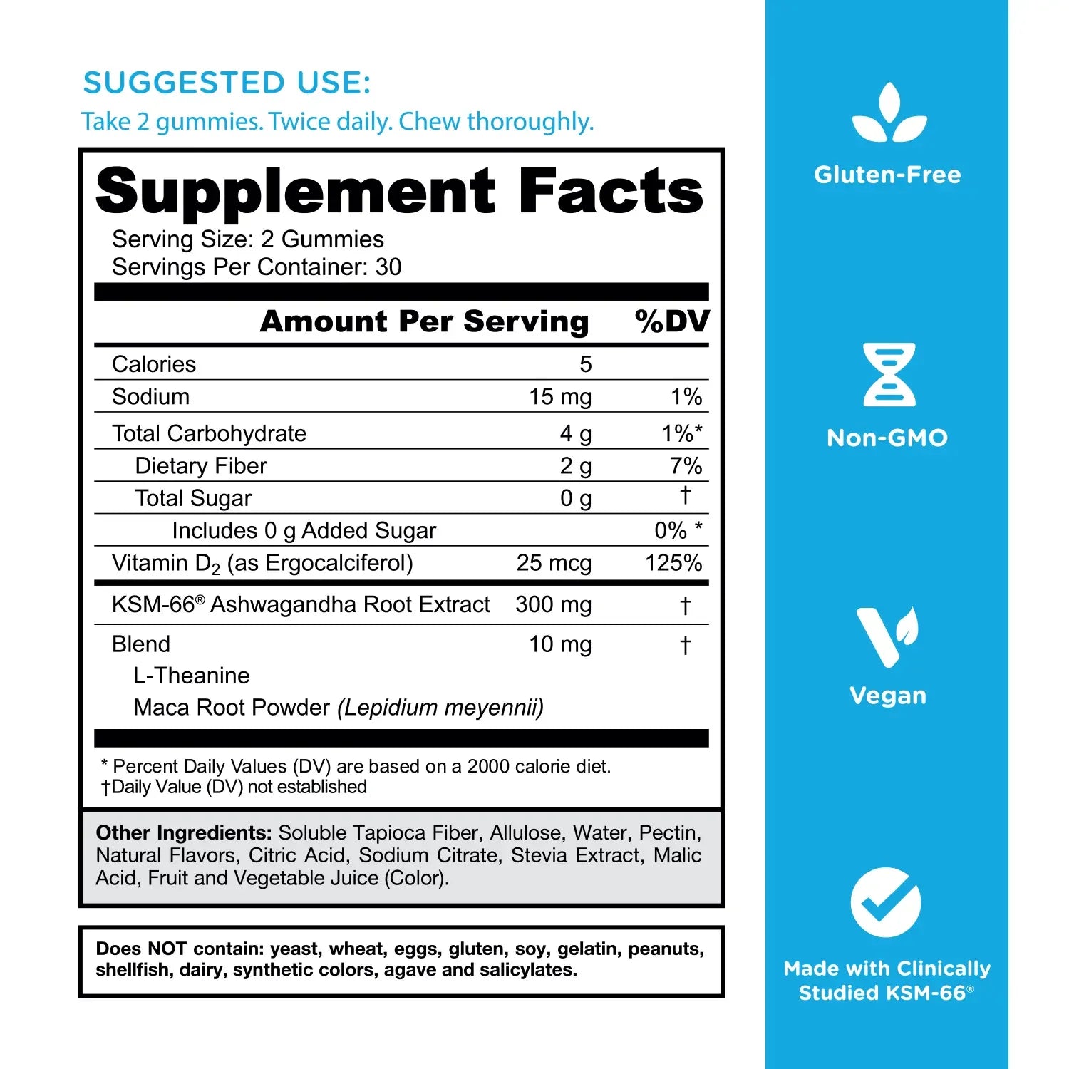 Zero Sugar Best Seller Trio - World'S First 3-In-1 Pre, Post, Probiotic, Apple Cider Vinegar with Vitamin B12 and Probiotics to Address Bloating, Ashwagandha & L-Theanine, Vitamin D Gummies. Gluten-Free, Vegan, Non-Gmo & Gelatin-Free