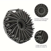 NEW Bath Soft Silicone Back Brush Bath Shower Sponge Scrubbing Brush with Handle Exfoliating Scrub Skin Exfoliating Brushes